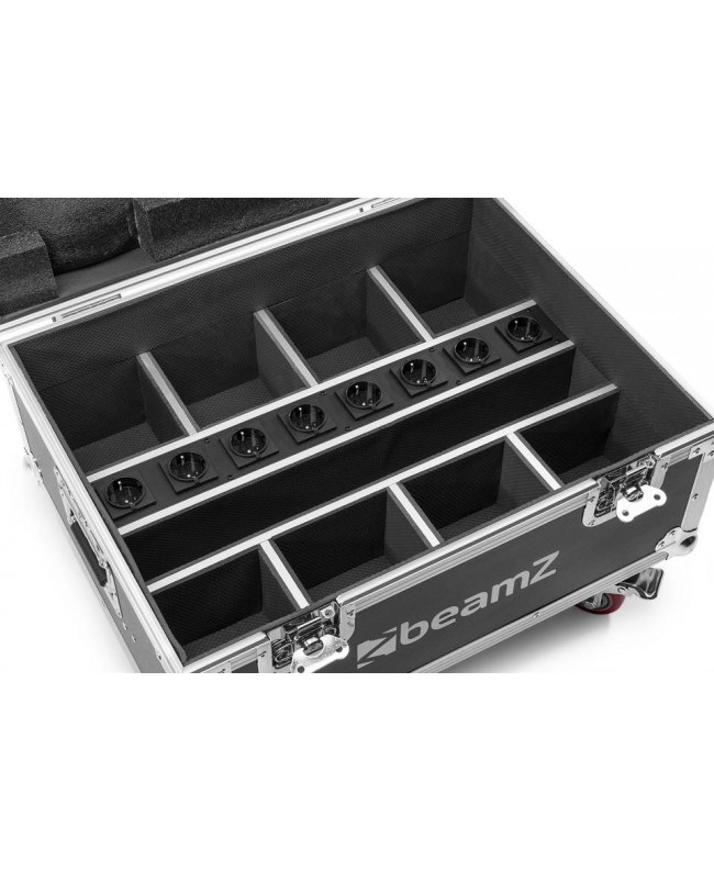 beamZ FCC9 FlightCase for 8x BBP9 serie Scheinwerfer-Cases