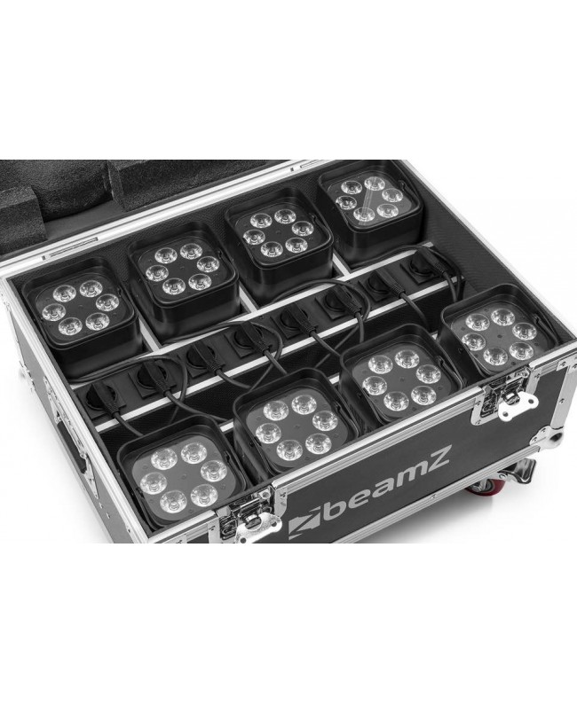 beamZ FCC9 FlightCase for 8x BBP9 serie Scheinwerfer-Cases