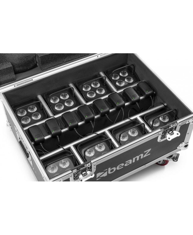 beamZ FCC9 FlightCase for 8x BBP9 serie Custodie per proiettori