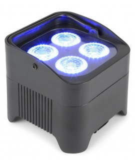 beamZ BBP94 Uplight 4x10W 6in1 DMX IRC Battery Lights