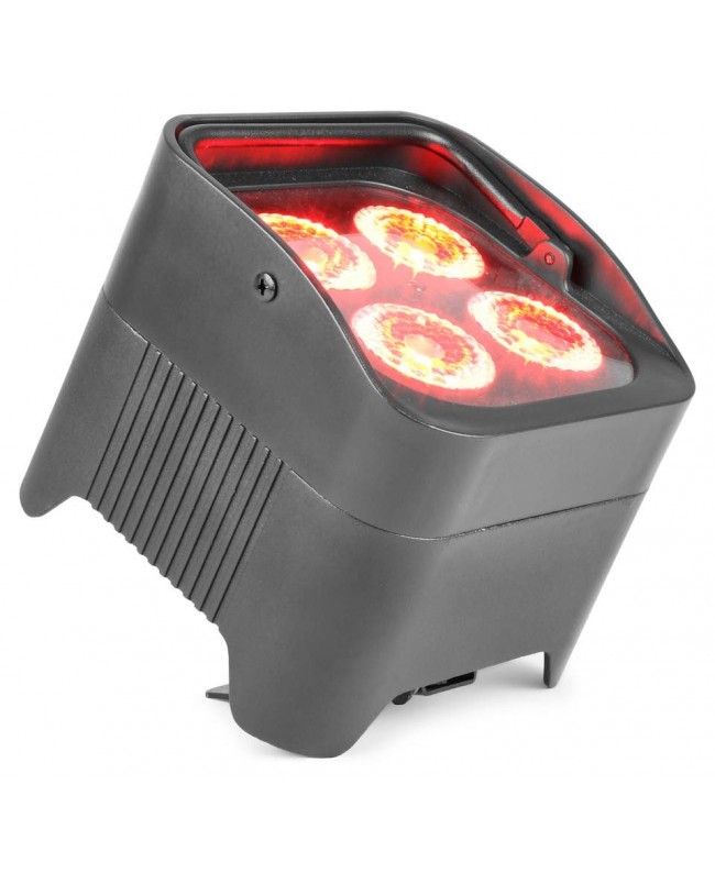 beamZ BBP94 Uplight 4x10W 6in1 DMX IRC Fari LED a batteria