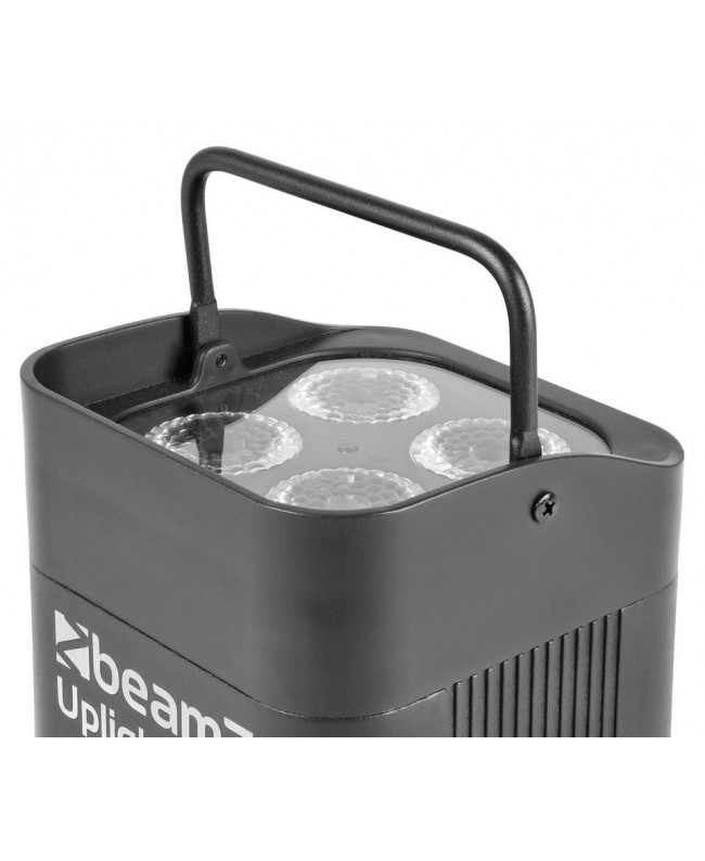 beamZ BBP94 Uplight 4x10W 6in1 DMX IRC Batteriebetriebene Leuchten