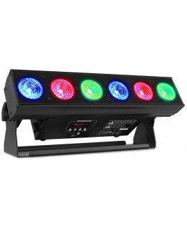 beamZ BBB612 LED-Leiste 6x12W 6in1 LiBatt. Batteriebetriebene Leuchten