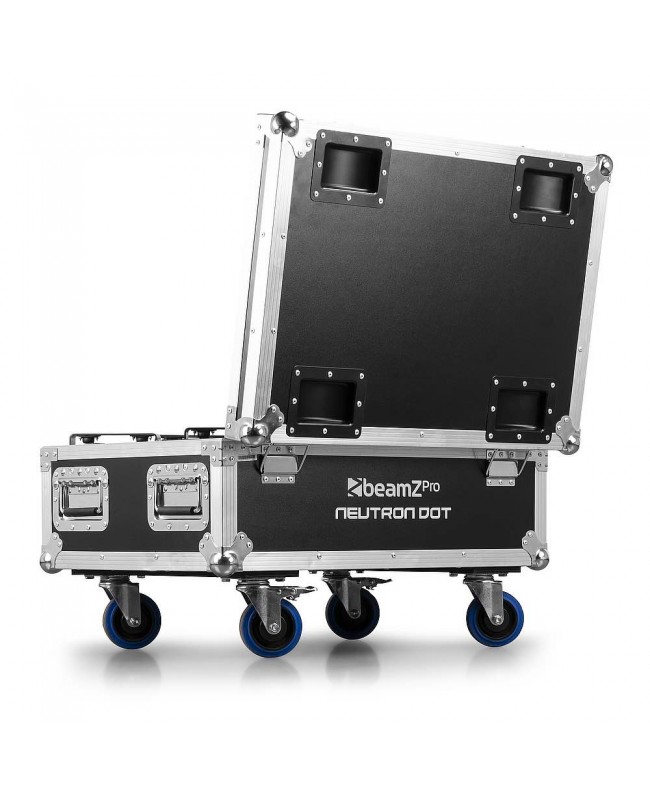 beamZPro FL-DOT Flightcase for 8xNeutron-Dot Cases for spotlights