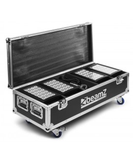 beamZPro FL4 Flightcase4pcs StarColor240-360 Scheinwerfer-Cases