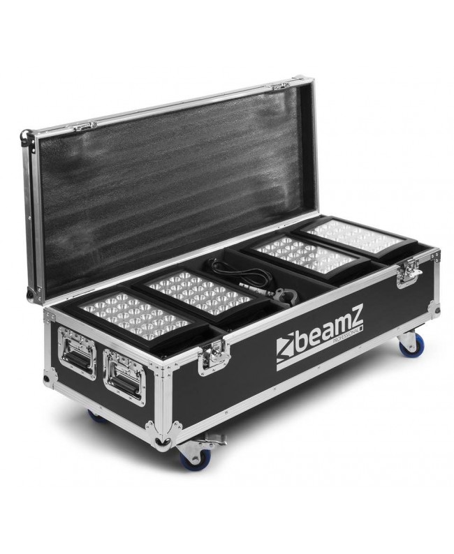 beamZPro FL4 Flightcase4pcs StarColor240-360 Custodie per proiettori