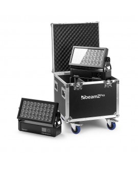 beamZPro FLC5402 flightcase for 2pcs StarC.540 Cases for spotlights