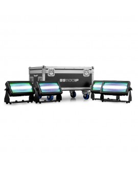 beamZPro FLCBS04 Flightcase for BS1100IP 4 pcs Scheinwerfer-Cases