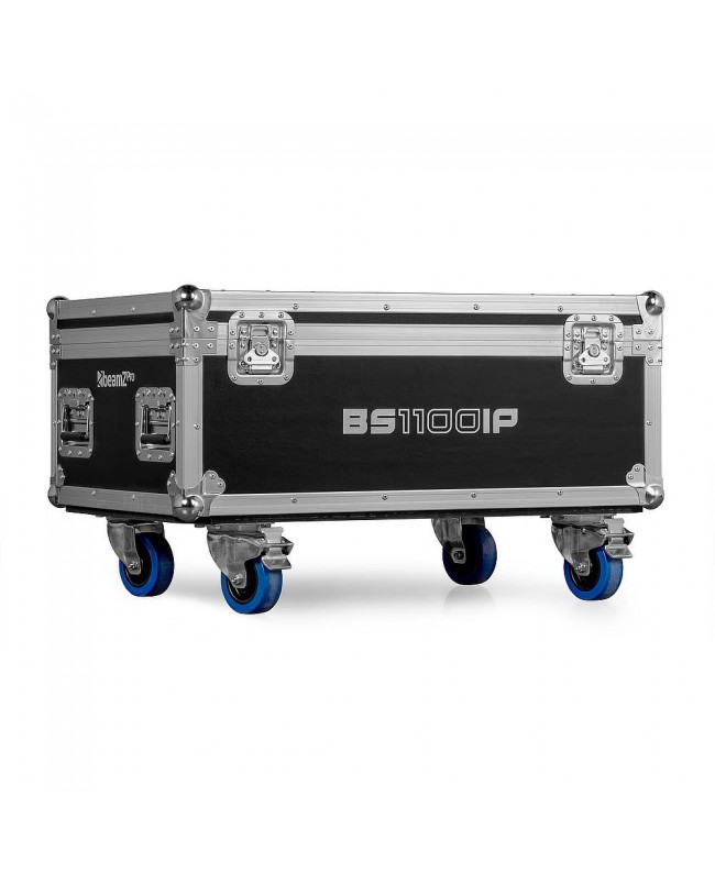 beamZPro FLCBS04 Flightcase for BS1100IP 4 pcs Cases for spotlights