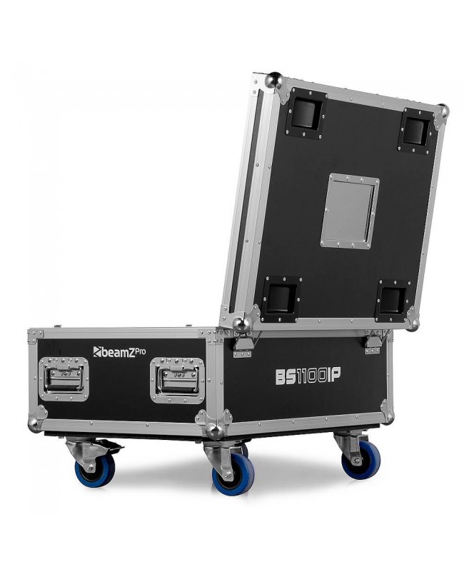 beamZPro FLCBS04 Flightcase for BS1100IP 4 pcs Scheinwerfer-Cases