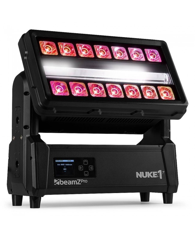 beamZPro Nuke1 MH Strobe IP65 14x40W+96x10W Stroboskope
