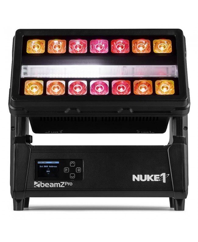 beamZPro Nuke1 MH Strobe IP65 14x40W+96x10W Stroboskope