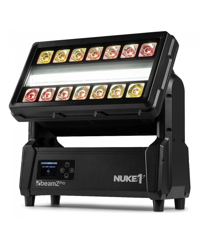 beamZPro Nuke1 MH Strobe IP65 14x40W+96x10W Stroboskope