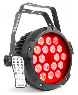 beamZPro BWA418 AluPAR IP65 18x12W 4-1 RGBW LED PAR