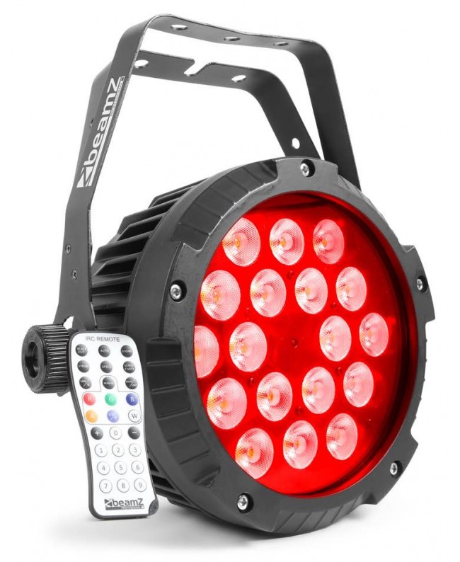 beamZPro BWA418 AluPAR IP65 18x12W 4-1 RGBW PAR LED