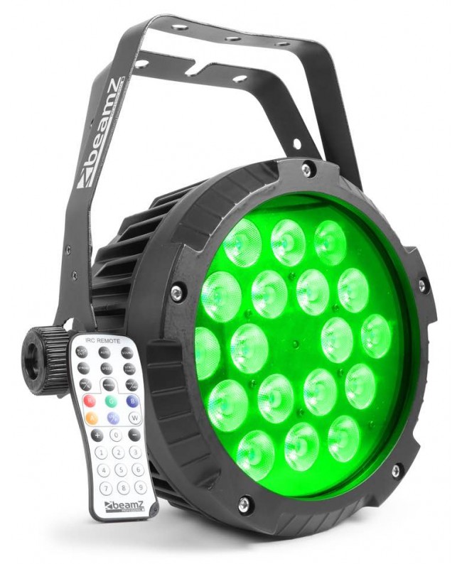 beamZPro BWA418 AluPAR IP65 18x12W 4-1 RGBW PAR LED