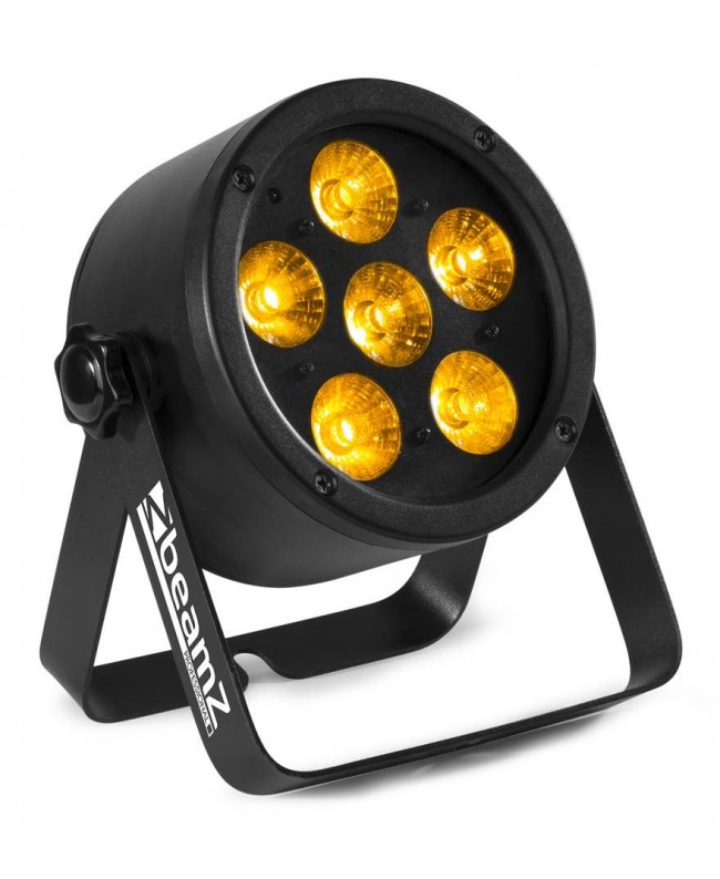 BeamZPro BAC302 ProPar Alu6 x12W6-1RGBWA-UV PAR LED
