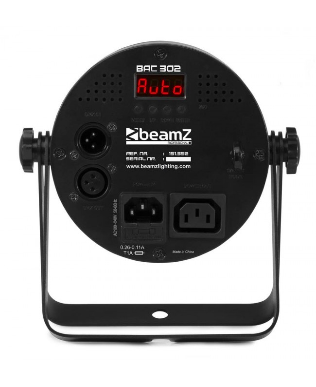BeamZPro BAC302 ProPar Alu6 x12W6-1RGBWA-UV PAR LED