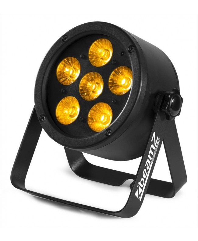 BeamZPro BAC302 ProPar Alu6 x12W6-1RGBWA-UV PAR LED
