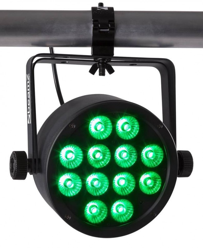 BeamZPro BAC304 ProPar Alu 12 x 8W 4-1 RGBW PAR LED