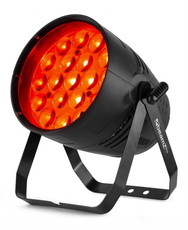BeamZPro BAC550Z ProPar Alu Zoom 19x15W RGBW LED PAR