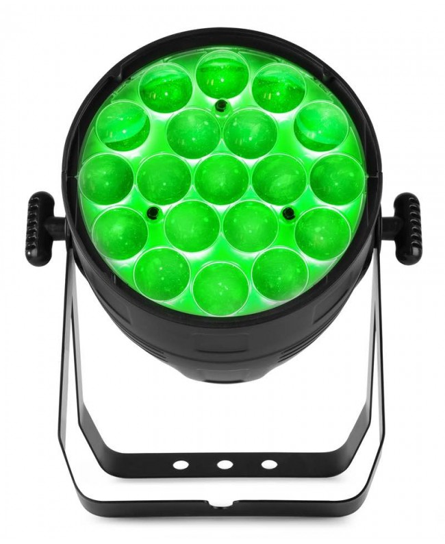 BeamZPro BAC550Z ProPar Alu Zoom 19x15W RGBW LED PAR