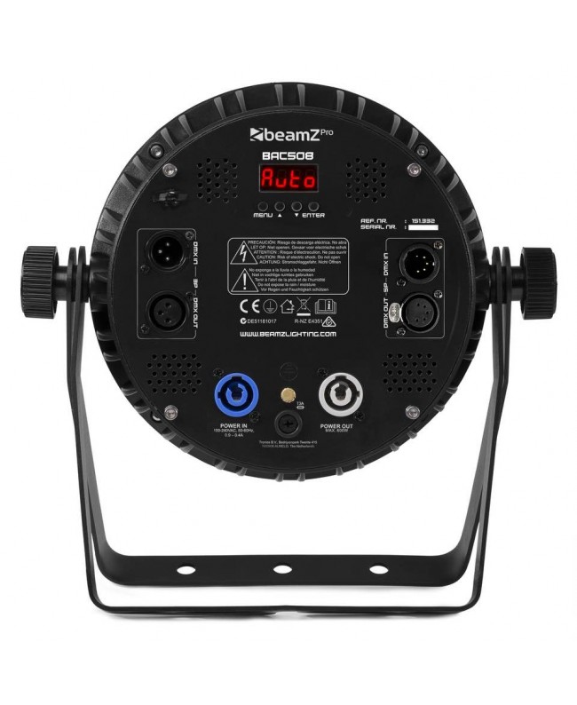 BeamZPro BAC509 ProPar Alu 12x10W 4in1 LED PAR