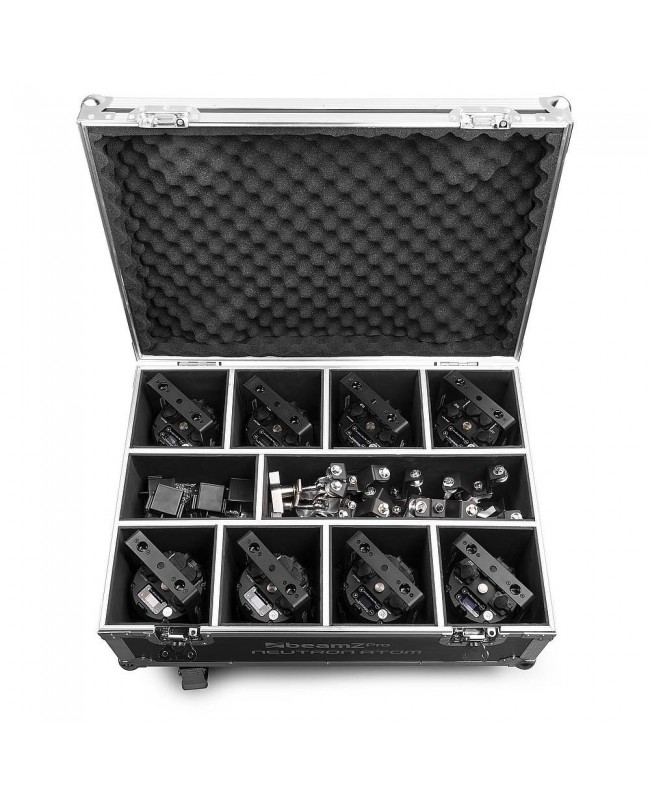 beamZPro FL-ATOM Flightc.for 8xNeutron-ATOM Scheinwerfer-Cases