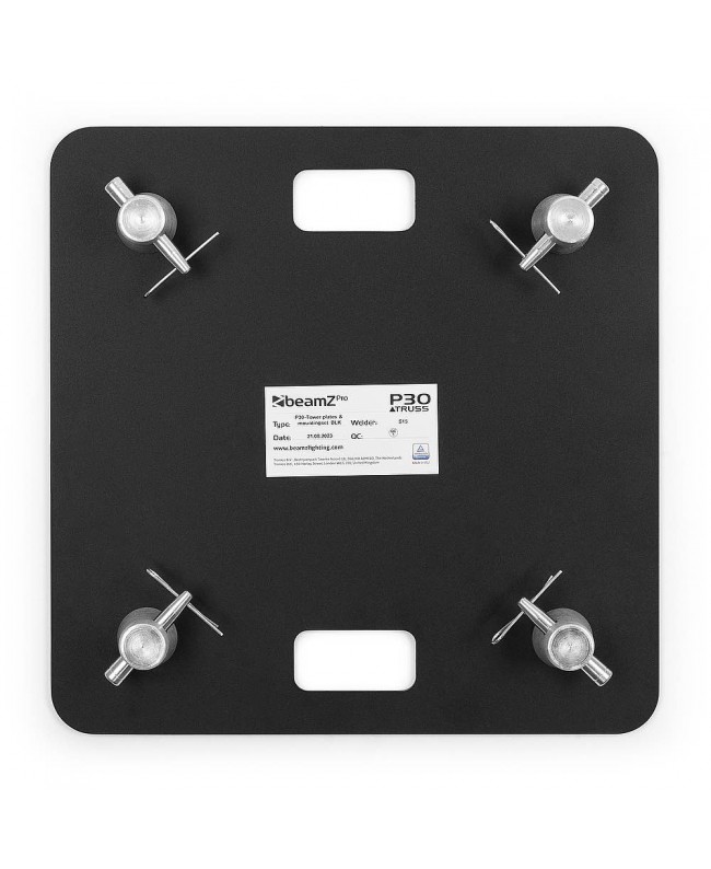 beamZPro P30 Tower plates and mountingset BLK Licht Stative