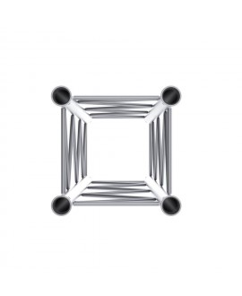 beamZPro P24-C30 DECO Tr.3way 90 corner+ pl Deco Square