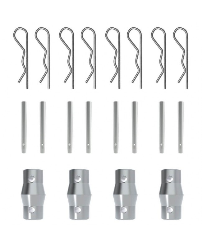 beamZPro P24 DECO Truss Conn.Set 4 kpl, 8 cl Deko-Viereck