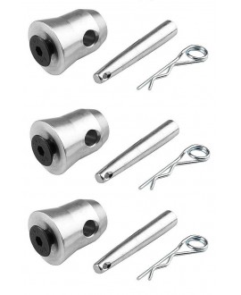 beamZPro P33 Set of 3 Couplers BasePlate Pro-30 a sezione triangolare