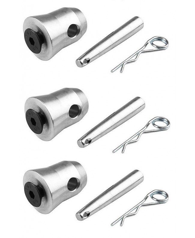 beamZPro P33 Set of 3 Couplers BasePlate Pro-30 a sezione triangolare