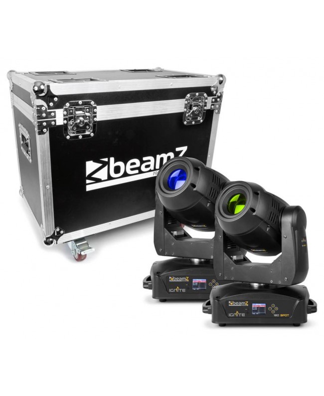 beamZPro IGNITE180 LED 180W SPOT 2pcs in FC Teste mobili Spot