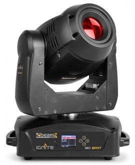 beamZPro IGNITE180 LED 180W Moving Head Spot Teste mobili Spot