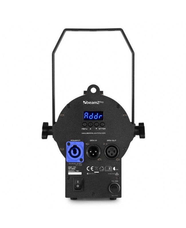BeamzPro BTF440Z Mini Fresn.Zm. 4x40W RGBW Fari Fresnel
