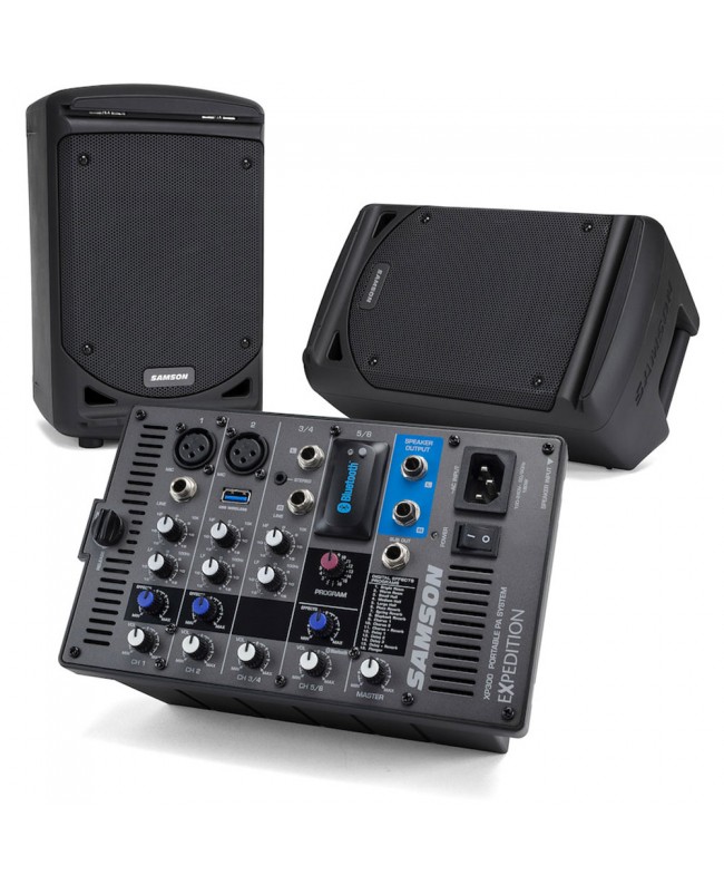 Samson XP300B PA PORTATILE 300W Diffusori a batteria