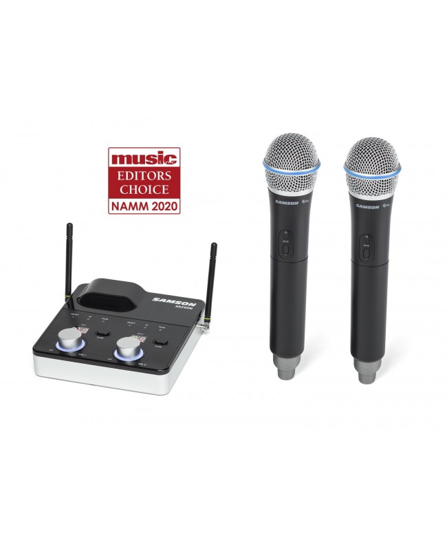 Samson Concert 288m Dual Handheld Sistema wireless con trasmettitore palmare