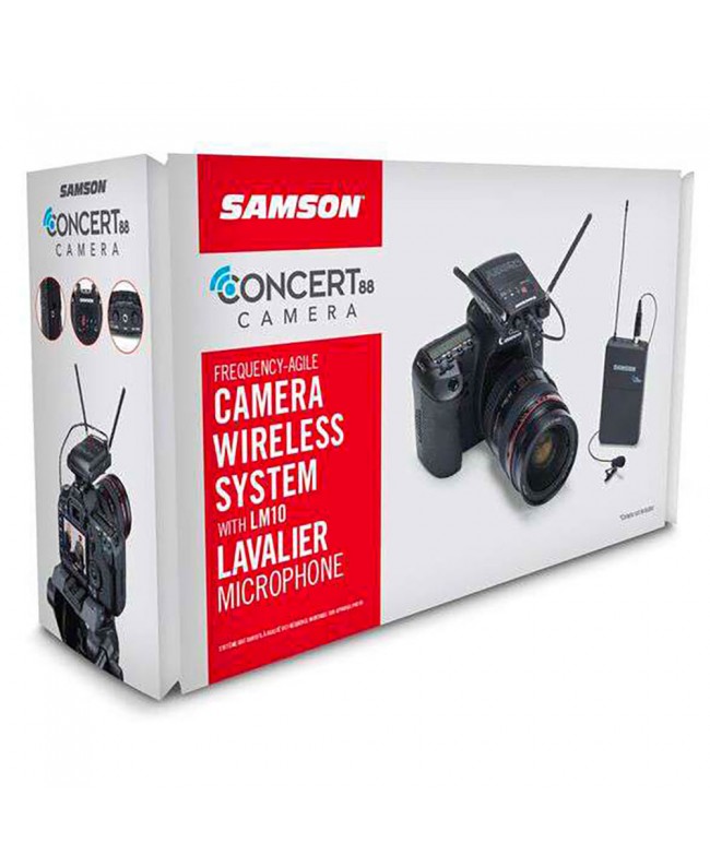 Samson CONCERT 88 UHF Camera Lavalier System Camera Wireless Systems