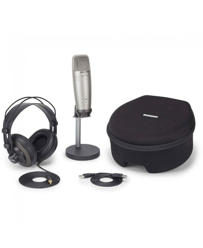 Samson C01U Pro Podcasting Pack Microfoni a condensatore diaframma largo