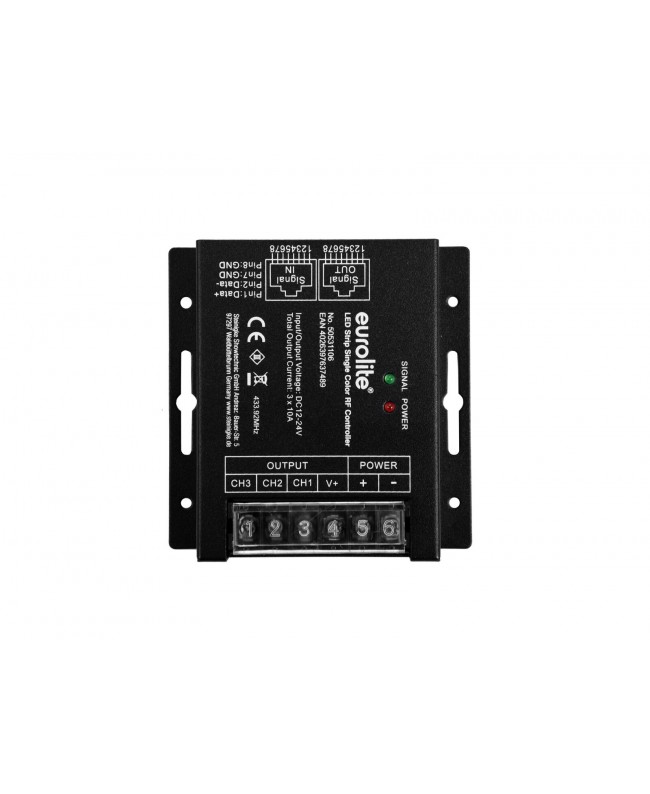 Eurolite LED Strip Single Color RF Controller Strip transformators & controllers