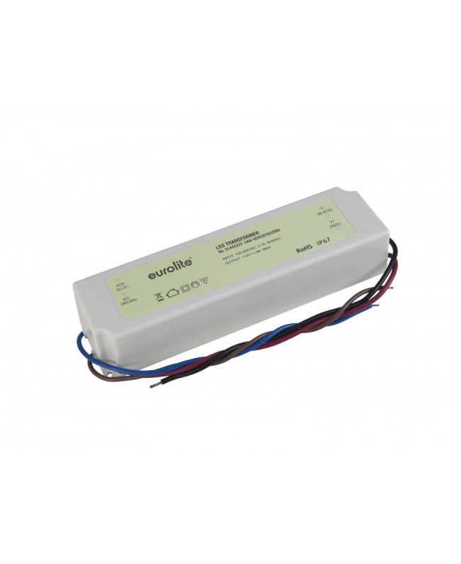 Eurolite Elektronischer Trafo, 12V, 8A, IP67 Strip Trafos & Controller