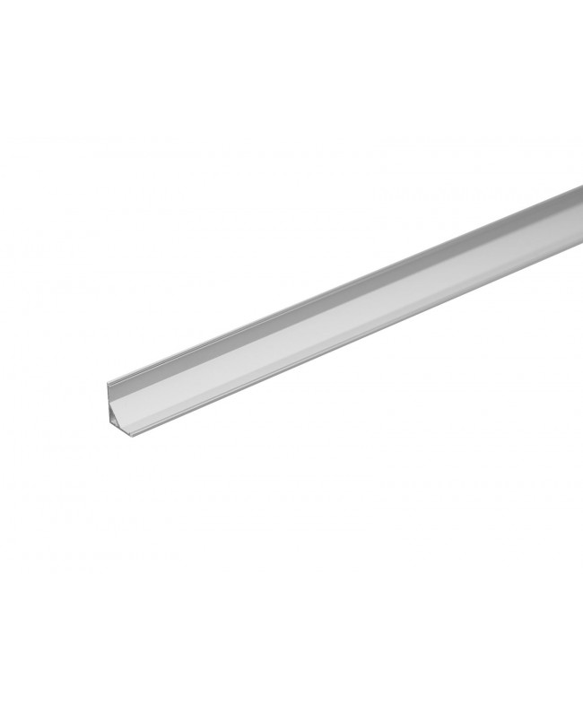 Eurolite Profilo d'angolo per striscia LED in argento 2m