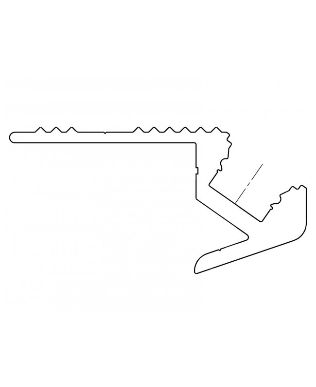 Eurolite Step Profile for LED Strip black 2m