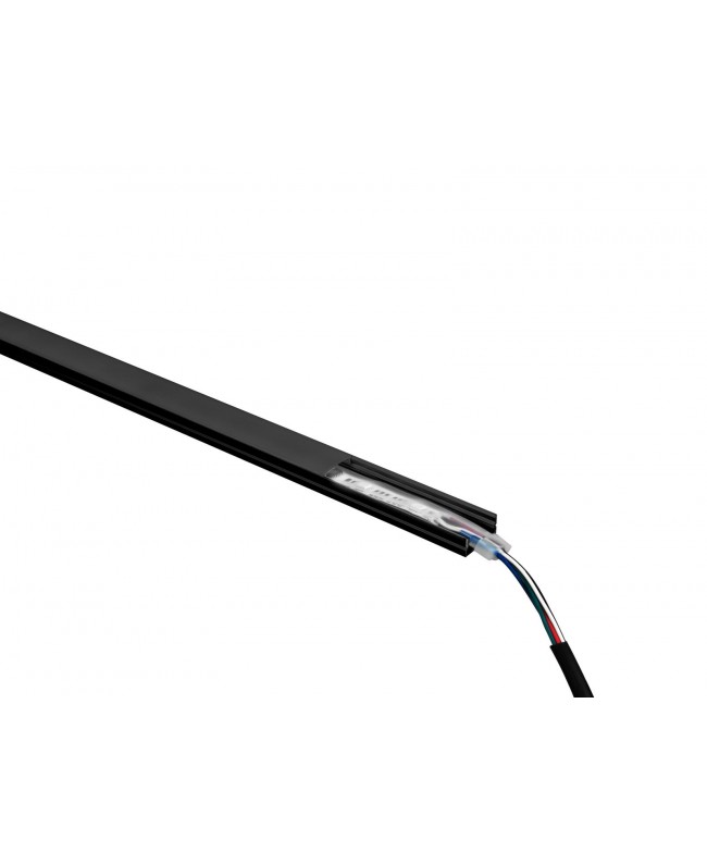 Eurolite U-Profil 20mm für LED Strip schwarz 2m