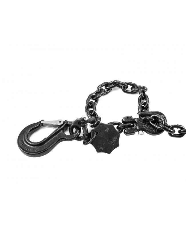 Safetex Chain Sling 1leg with shortening hook locked 1m WLL2000kg