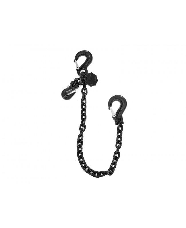 Safetex Chain Sling 1leg with shortening hook locked 1m WLL2000kg