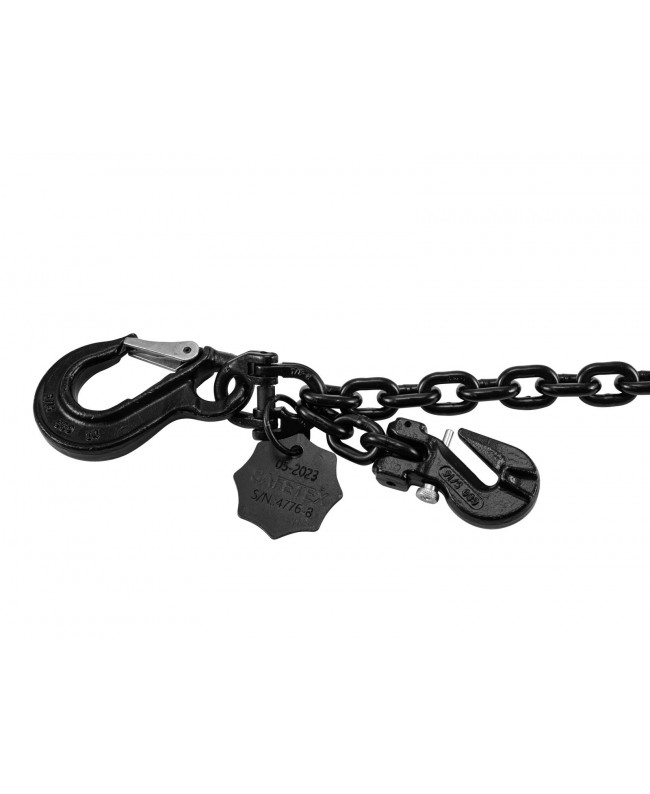 Safetex Anschlagkette EN818-4 mit Verkürzungshaken 1m WLL2000kg
