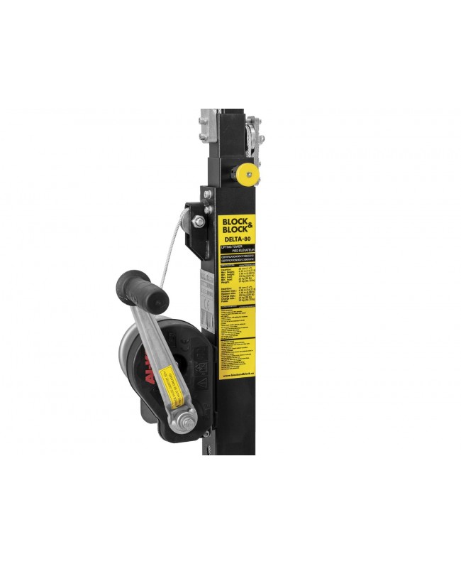 Block And Block DELTA-80 Supporto per verricello 100 kg 4,35 m