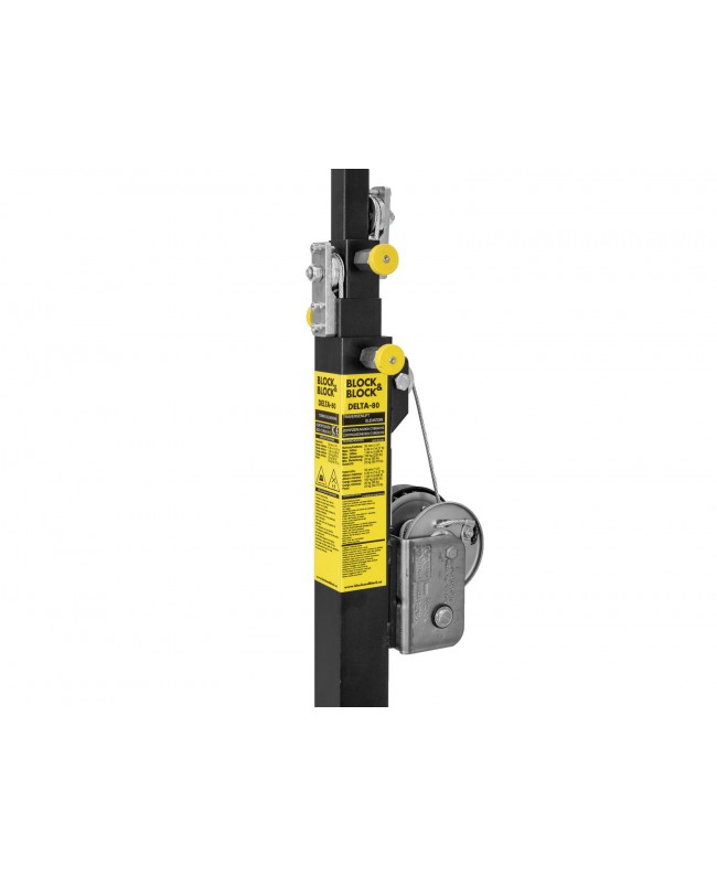 Block And Block DELTA-80 Supporto per verricello 100 kg 4,35 m